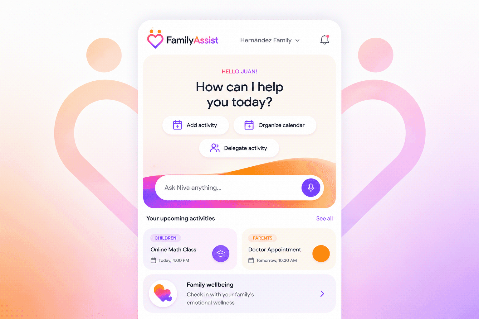 Family Assist AI App project