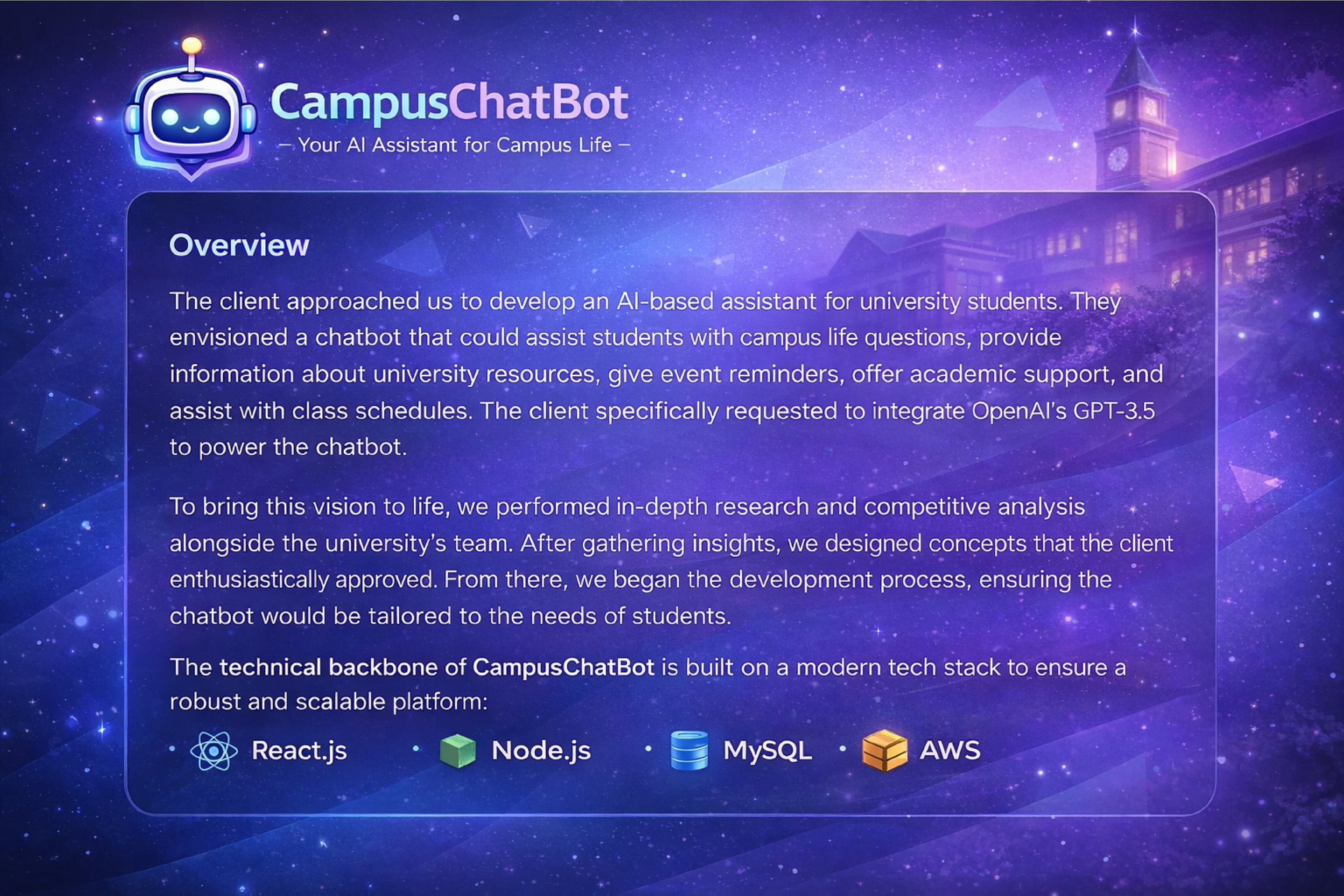 Campus Chatbot gallery image 2